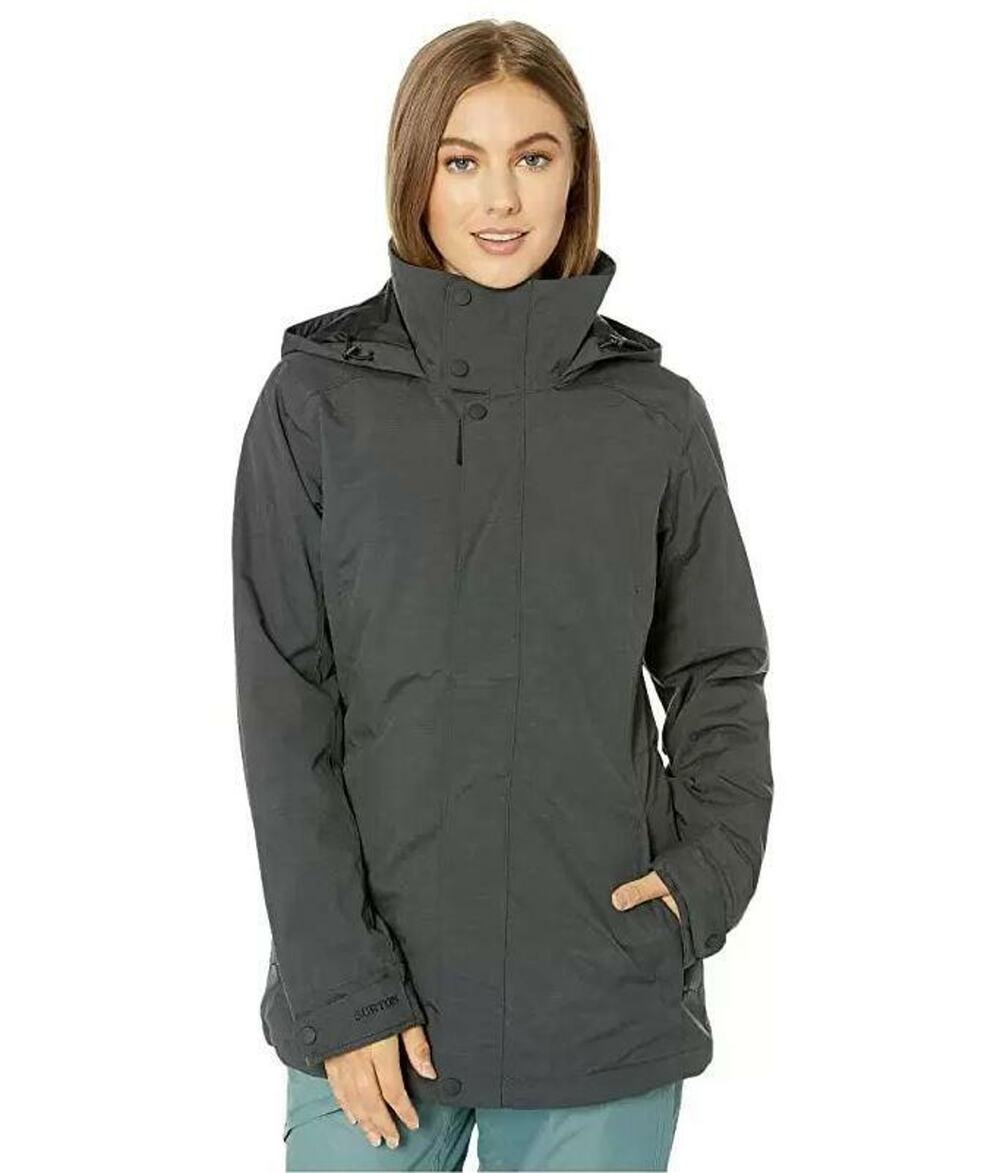 Burton Womens Jet Set Jacket, True Black Heather New , Large